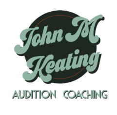 John M Keating Audition Coaching Logo